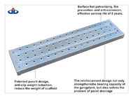 Le plance d'acciaio su misura perforate dell'impalcatura galvanizzano i bordi della passeggiata della costruzione Q235