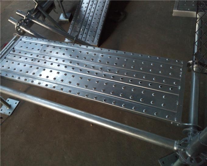 Passerella perforata di alluminio della piattaforma del metallo sospesa plance d'acciaio dell'impalcatura del metallo