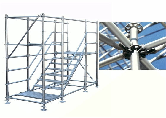 Forte armatura di sostegno di tubo di Ringlock del sistema verticale dell'armatura